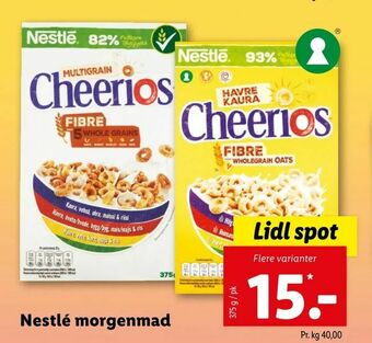 Let-Køb Nestlé morgenmad tilbud
