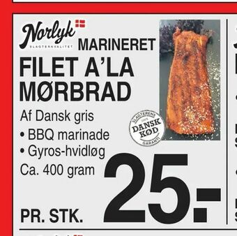 ABC Lavpris Filet a'la mørbrad tilbud