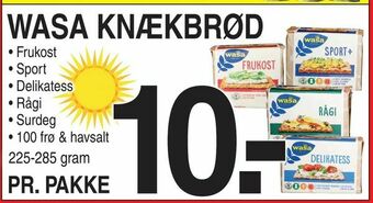 ABC Lavpris Wasa knækbrød tilbud