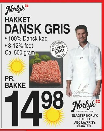 ABC Lavpris Dansk gris tilbud