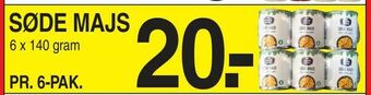 ABC Lavpris Søde majs tilbud