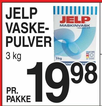 ABC Lavpris Jelp vaskepulver tilbud