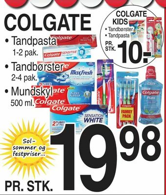ABC Lavpris Colgate tilbud