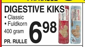 ABC Lavpris Digestive kiks tilbud