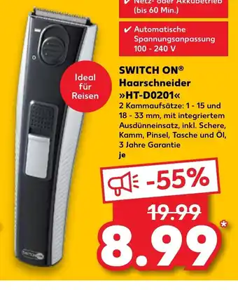 Kaufland Switch On Haarschneider HT-D0201 tilbud