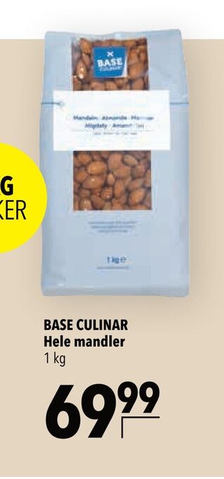 Citti Base culinar hele mandler tilbud