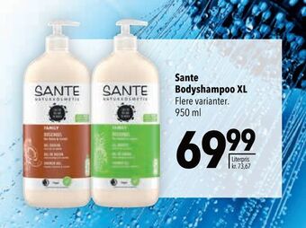 Citti Sante bodyshampoo xl tilbud