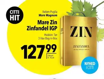 Mare zin zinfandel igp