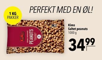 Citti Kims saltet peanuts tilbud