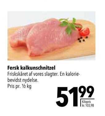 Citti Fersk kalkunschnitzel tilbud