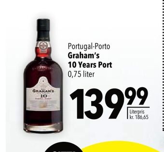Graham's 10 years port