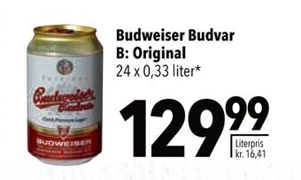 Citti Budweiser budvar b: original tilbud