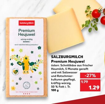 Kaufland Salzburgmilch Premium Heujuwel tilbud