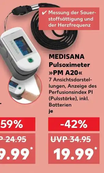 Medisana Pulsoximeter >>PM A20<<