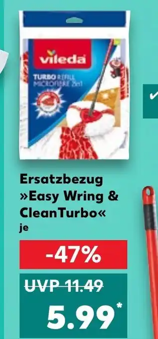 Kaufland DE Ersatzbezug >>Easy Wring & Clean Turbo<< tilbud