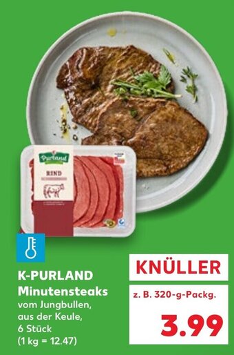 Kaufland K-Purland Minutensteaks tilbud