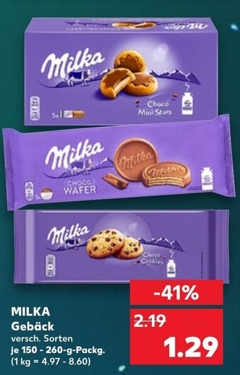 Kaufland Milka Gebäck tilbud