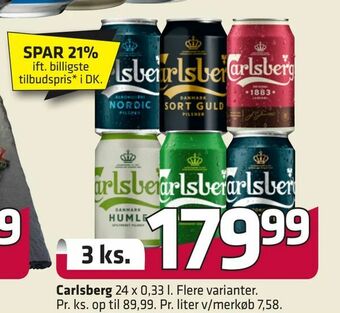 Fleggaard Carlsberg tilbud