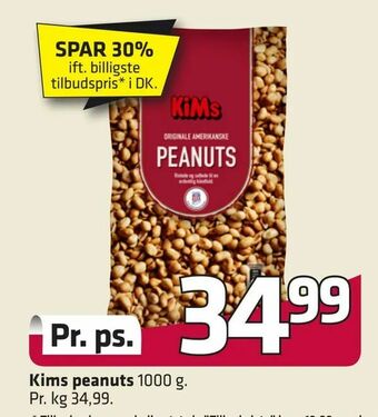 Fleggaard Kims peanuts tilbud