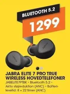 Expert Jabra elite 7 pro true wireless hovedtelefoner tilbud