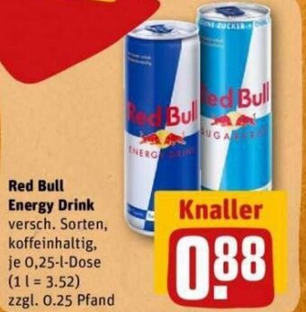REWE DE Red Bull Energy Drink tilbud