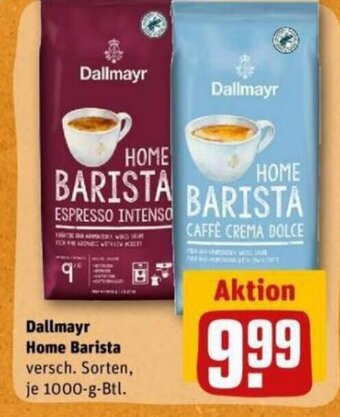 REWE DE Dallmayr Home Barista tilbud