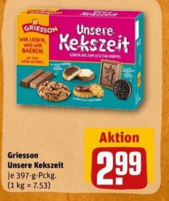 Griesson Unsere Kekszeit