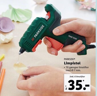 Lidl Limpistol tilbud
