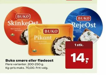 Buko smøre eller flødeost