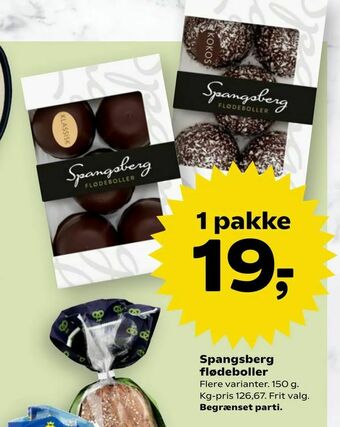 Dagli'Brugsen Spangsberg flødeboller tilbud