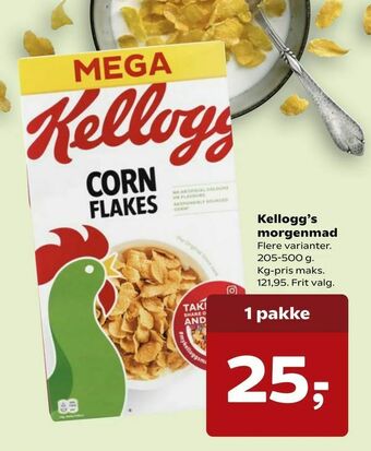 Dagli'Brugsen Kellogg's morgenmad tilbud