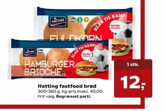 Dagli'Brugsen Hatting fastfood brød tilbud