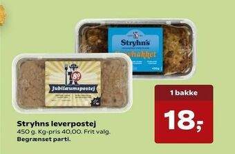 Dagli'Brugsen Stryhns leverpostej tilbud
