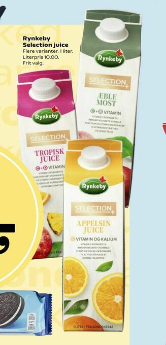 Dagli'Brugsen Rynkeby Selection juice tilbud