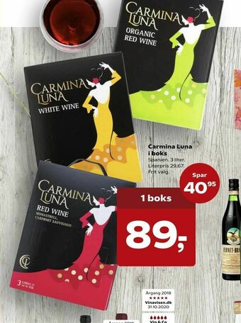 Dagli'Brugsen Carmina Luna i boks tilbud