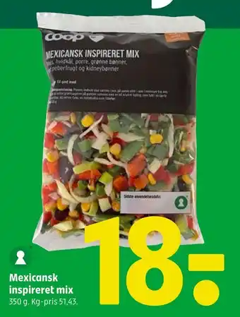 Coop 365 Mexicansk inspireret mix tilbud