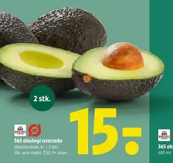 365 økologi avocado