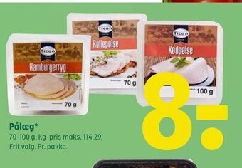 Coop 365 Pålæg tilbud