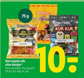 Coop 365 Nørregade slik eller bolsjer tilbud