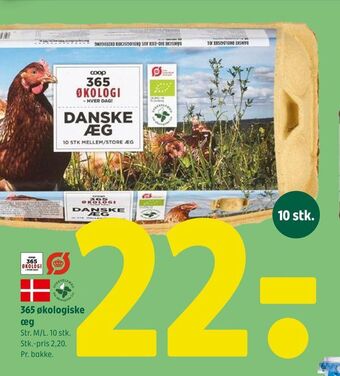 Coop 365 365 økologiske æg tilbud