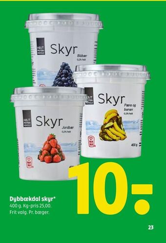 Coop 365 Dybbækdal skyr tilbud