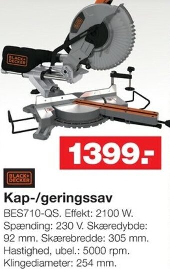 Bauhaus Kap-/Geringssav tilbud