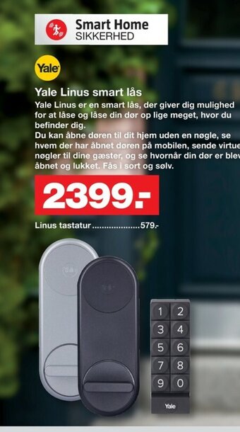 Yale Linus Smart Lås