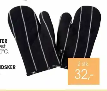 2 stk. grillhandsker