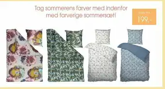 Daells Bolighus Tag sommerens farver med indenfor med farverige sommersæt! tilbud