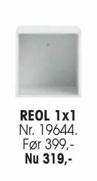 Daells Bolighus Reol 1x1 tilbud