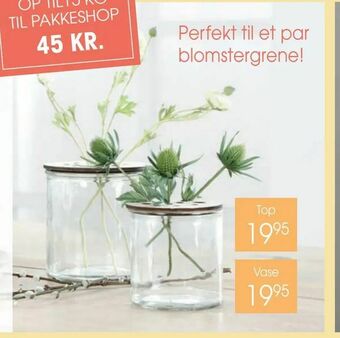 Daells Bolighus Bett vase tilbud