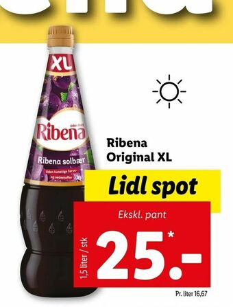 Let-Køb Ribena Original XL tilbud
