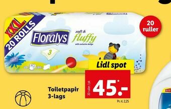 Let-Køb Toiletpapir 3-lags tilbud