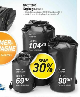 Thansen Dry bag Rulletaske tilbud